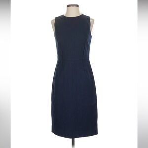 Navy Blue J. Crew Work Dress